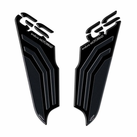 2 ADESIVI gel 3D PROTEZIONI LATERALI compatibili PER MOTO BMW F750 GS 2018-2023